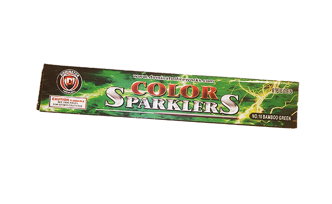 No. 10 Color Sparklers